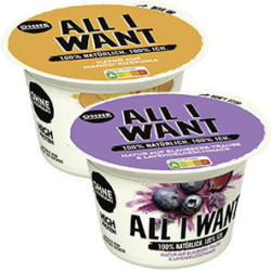 Danone All I Want High Protein versch. Sorten, jeder 145-g-Becher