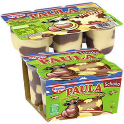 Dr. Oetker Paula Pudding oder Paula Pudding Minis versch. Sorten, jede 4 x 125 g = 500/6 x 50 g = 300-g-Packung