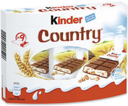 Kinder Country 9er, jede 212-g-Packung