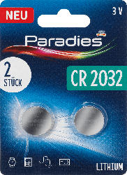 Paradies Knopfzelle CR 2032