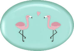 ebelin Seifendose Flamingo mit Dose