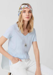 s.Oliver Flammgarnshirt mit V-Neck