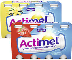 Danone Actimel Drink versch. Sorten, jede 8 x 100 g = 800-g-Packung