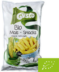 Gusto Bio Mais-Snacks jeder 80-g-Beutel