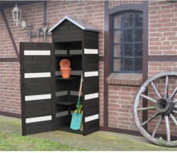 Geräteschrank CYO, anthrazit/weiß