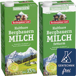 Berchtesgadener Land Bergbauern H-Milch 3,5/1,5 % Fett jede 1-Liter-Packung