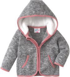 Baby Strickjacke mit Fleecefutter