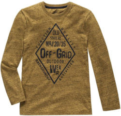 Jungen Langarmshirt im Melange-Look