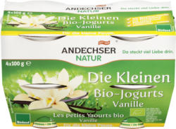 Die kleinen Joghurts Vanille