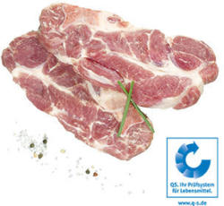 Frisches Schweinenackenkotelett natur, je 1 kg