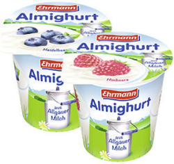 Ehrmann Almighurt Fruchtjoghurt versch. Sorten, jeder 150-g-Becher