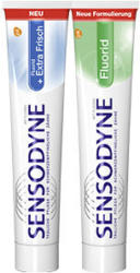 Sensodyne Zahncreme Fluorid oder Fluorid + Extra Frisch, jede 75-ml-Tube