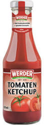 Werder Ketchup versch. Sorten, jede 450-ml-Flasche