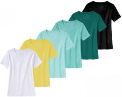 Damen-T-Shirt in verschiedenen Farben