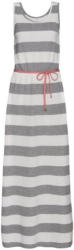 Damen-Kleid mit trendigem Ringelmuster, mit Gürtel