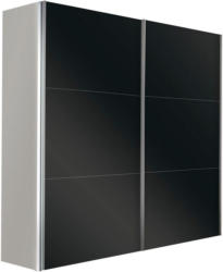 SchwebetÃŒrenschrank in WeiÃ