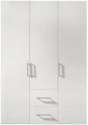 Drehtürenschrank In Weiß