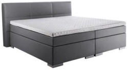 Boxspringbett 'prinz' H2/h3 180/200 cm in Grau