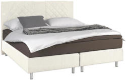 Boxspringbett 180/200 cm in Beige