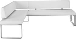 Eckbank 234/160 Cm In Weiß