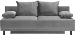 Schlafsofa in Textil Grau
