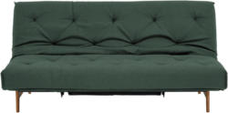 Schlafsofa In Holz, Metall, Textil Grün