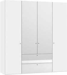 Kleiderschrank in Weiß