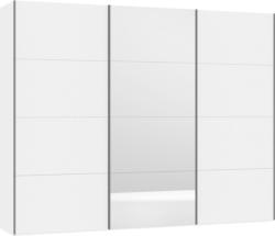 Schwebetürenschrank in Weiß