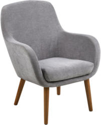 Sessel in Textil Grau