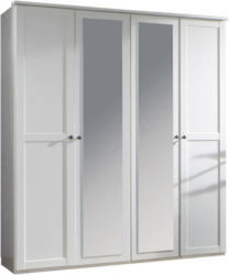 Drehtürenschrank In Weiß
