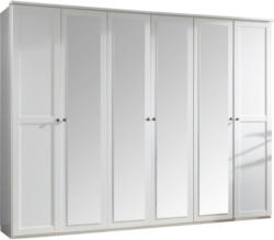 Drehtürenschrank In Weiß