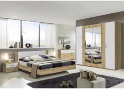 Schlafzimmer in WeiÃ, Eichefarben