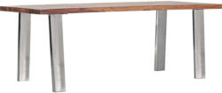 Esstisch in Holz, Metall 200/90/75 cm