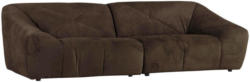 Megasofa in Textil Braun