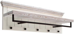 Garderobenpaneel 124/40/30 cm
