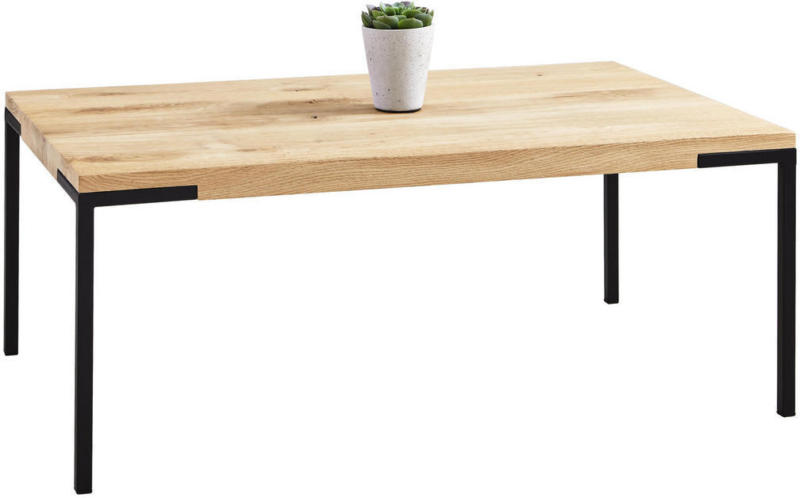 Couchtisch in Holz, Metall 100/60/34 cm