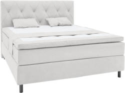 Boxspringbett 140/200 cm in Weiß