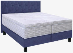 Boxspringbett 160/200 cm in Blau