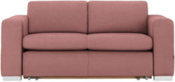 Schlafsofa In Textil Rosa