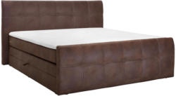 Boxspringbett 180/200 cm in Braun