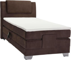 Boxspringbett 100/200 cm in Dunkelbraun