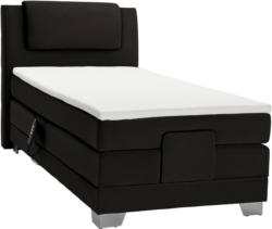 Boxspringbett 100/200 cm in Anthrazit