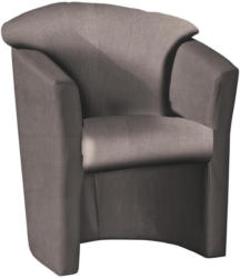 Sessel in Textil Grau