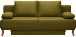 Schlafsofa In Textil Olivgrün