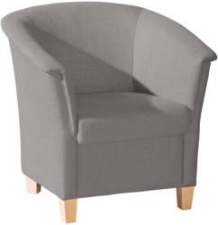 Sessel in Textil Grau