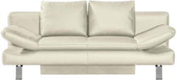 Schlafsofa in Leder Naturfarben