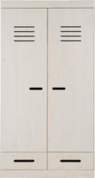 Kleiderschrank in Weiß