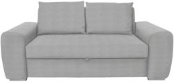 Schlafsofa in Textil Hellgrau