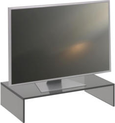 Tv-Aufsatz in Grau