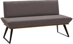 Sitzbank 180/87/64 cm in Schwarz, Eichefarben, Dunkelbraun
